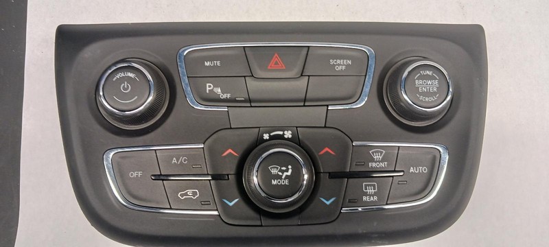 2020 JEEP COMPASS Heat AC Controller dual zone control 6TM14DX9AB OEM 20