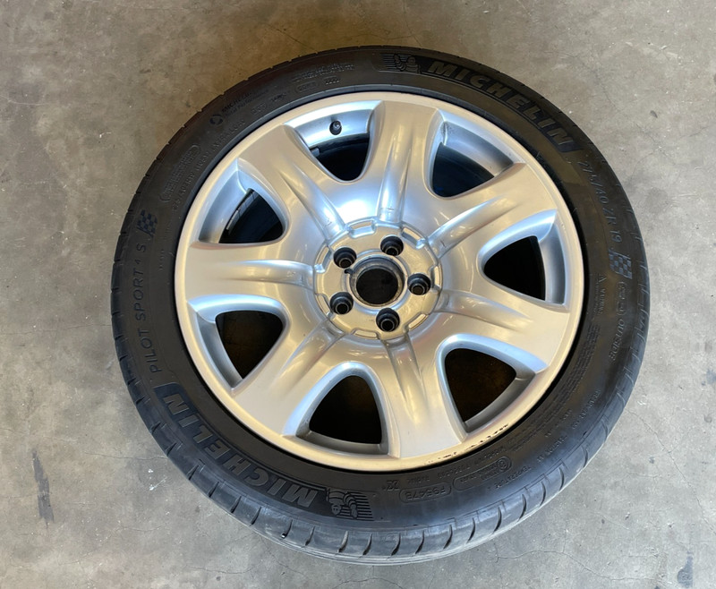 2003-2007 Bentley Continental GT 19x9 Inch Wheel Rim Tire 1577 OEM #3