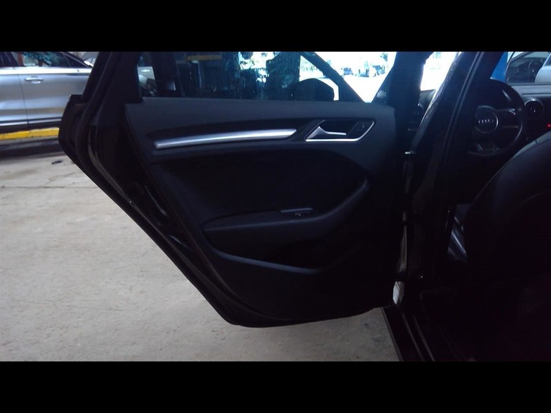 A3 AUDI 2015 Driver Left Door Trim Panel Rear 1669736