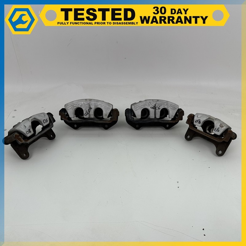05-13 Chevy Corvette C6 PBR FRONT REAR LEFT RIGHT BRAKE CALIPER FULL SET OEM