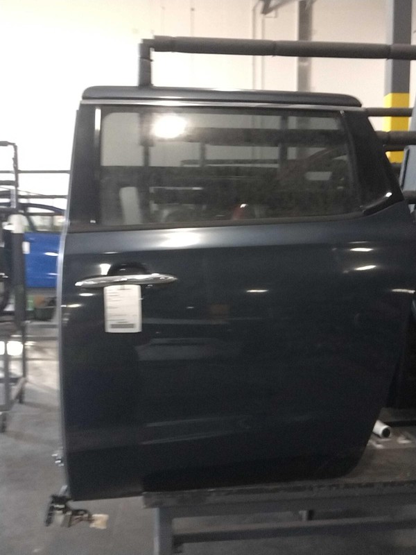 2015 KIA Sedona Left Rear Door Blue 554295 104K Miles No Power Sliding