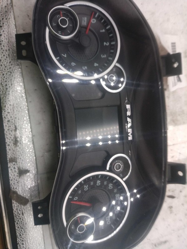 2020 RAM DODGE 1500 Pickup Speedometer Gauge OEM Black 68434842AC 76K Miles