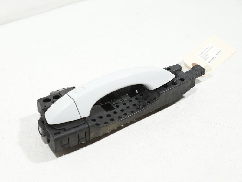 2017 - 2025 AUDI Q7 REAR LEFT DRIVER SIDE DOOR OUTSIDE HANDLE WHITE LS9R OEM