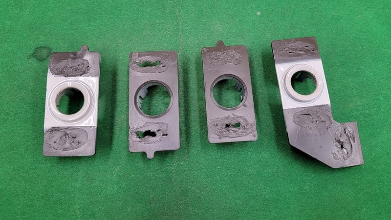 2019 2020 2021 2022 VOLVO S60 Rear Bumper Parking Sensor Holder Brackets OEM
