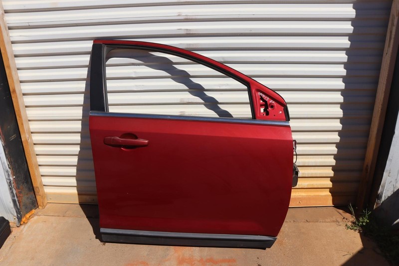 2011-2014 FORD EDGE FRONT RIGHT PASSENGER SIDE DOOR SHELL PANEL RED OEM
