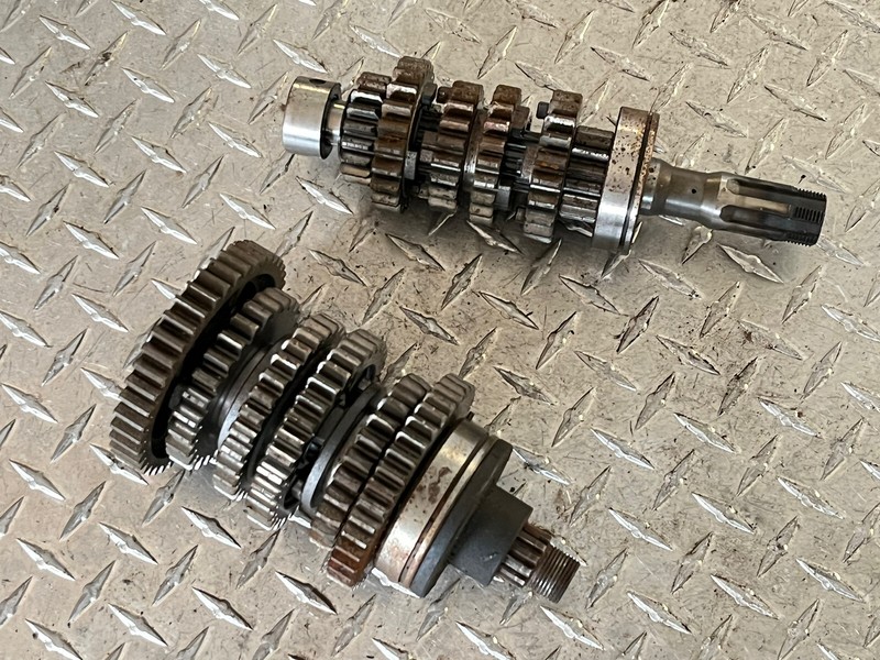 98 Suzuki GSXR 600 SRAD Transmission Assy Gears Gear Box GSXR600
