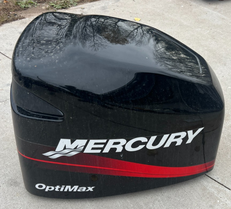 Mercury 1998-01 Optimax DFI Cowling Cover 200 225 HP 3.0L V6$75 MIDWEST SHIP