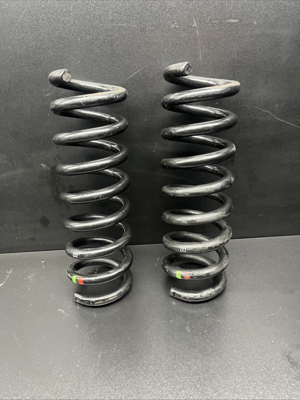 10-16 Mercedes W212 E350 Rear Right & Left Side Shock Absorber Coil Spring Set