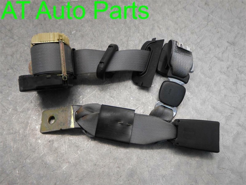 2004-2005 FORD F150 SUPER CAB REAR CENTER SEAT BELT RETRACTOR & BUCKLE GRAY OEM
