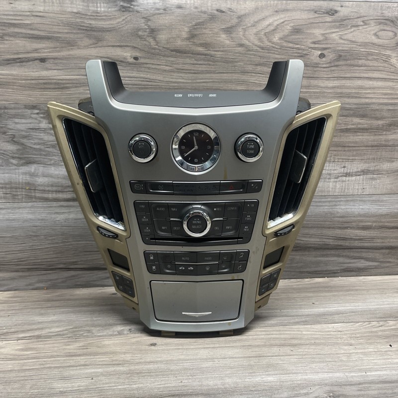 08 - 12 CADILLAC CTS CD NAVIGATION A/V CONTROL PANEL OEM SDN 25837755 SDN