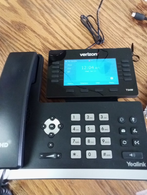 T54W IP Desk Phone From Verizon
