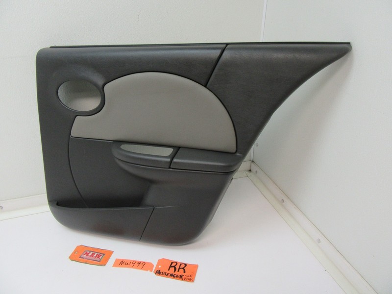 DOOR PANEL Passenger SIDE REAR BACK LEATHER ARMREST CAR for 05 SATURN ION SEDAN