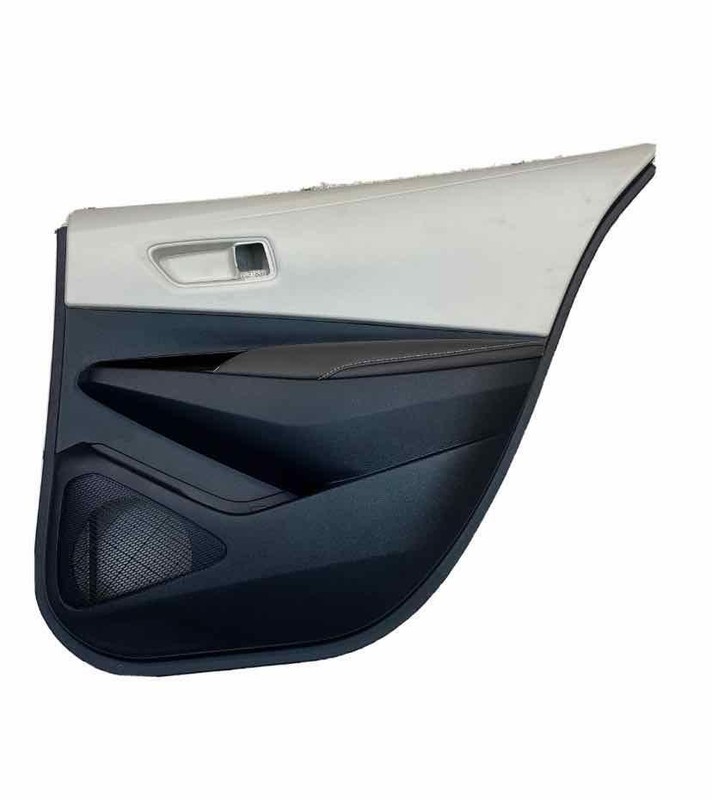 Toyota Corolla door panel trim 20 22 rear right gray leather OEM 6763002W80C5