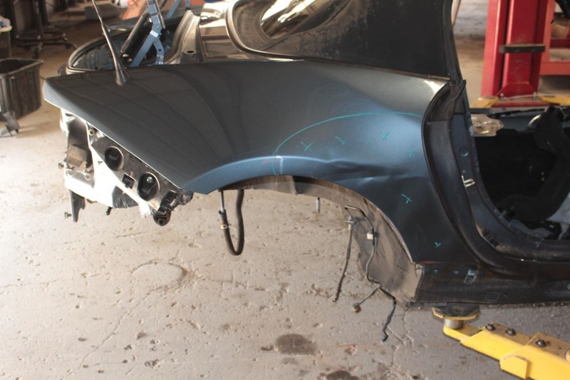 16-23 Mazda MX-5 Miata ND Passenger Right Rear Quarter Panel