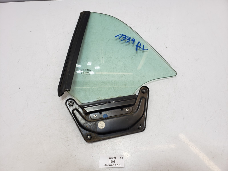 ✅ 97-06 OEM Jaguar XK8 Convertible Rear Left Driver Side Quarter Window Glass