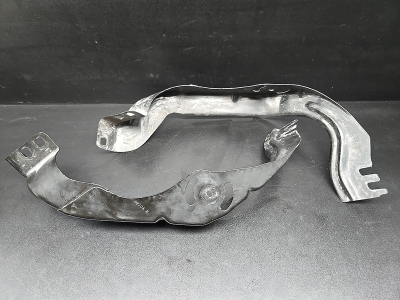 2003-2008 MERCEDES R230 SL500 FRONT HEADLIGHT MOUNT SUPPORT BRACKET PAIR X2 OEM