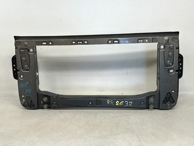 ⭐2016-2020 TESLA MODEL X REAR RIGHT PASS DOOR INNER GLASS FRAME OEM LOT2632