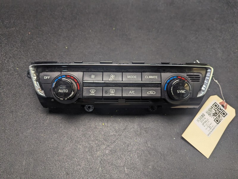 A/C Heater Control 2019 Kia Optima 97250-D5BA0 2020 X