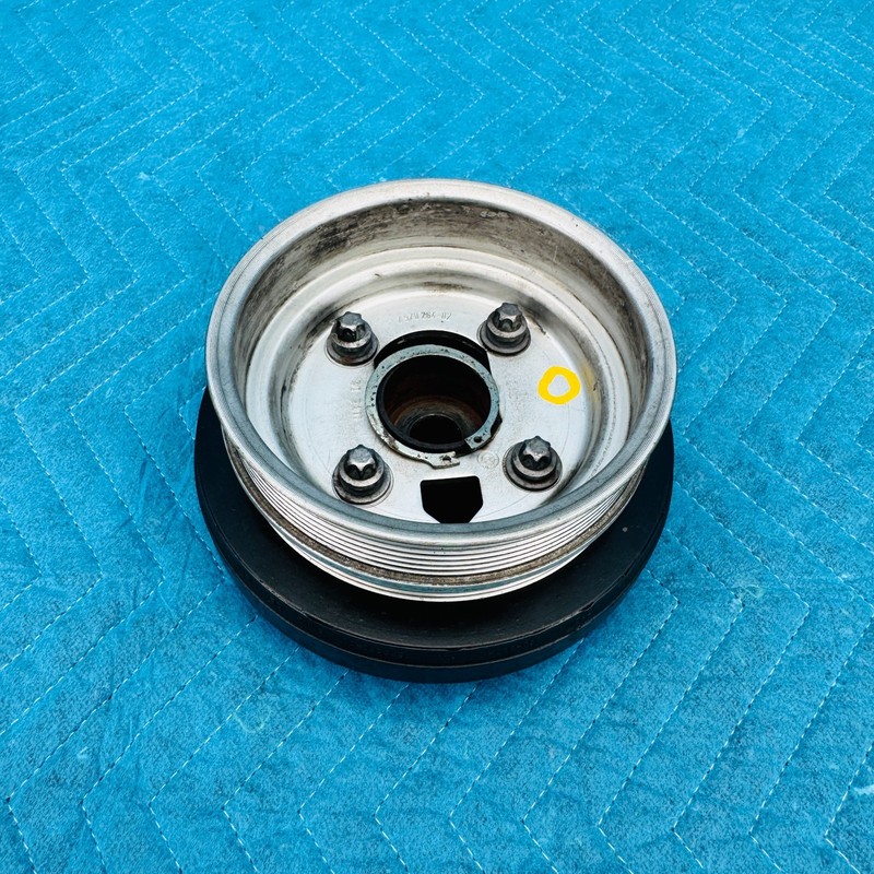 2012–2014 BMW 650i 4.4L V8 N63 Crankshaft Pulley Harmonic Balancer OEM 757026402