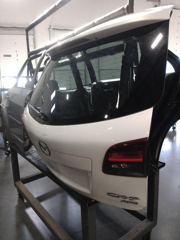 Used Deck Lid fits: 2014 Mazda CX-9 privacy tint glass spoiler power lift rear v