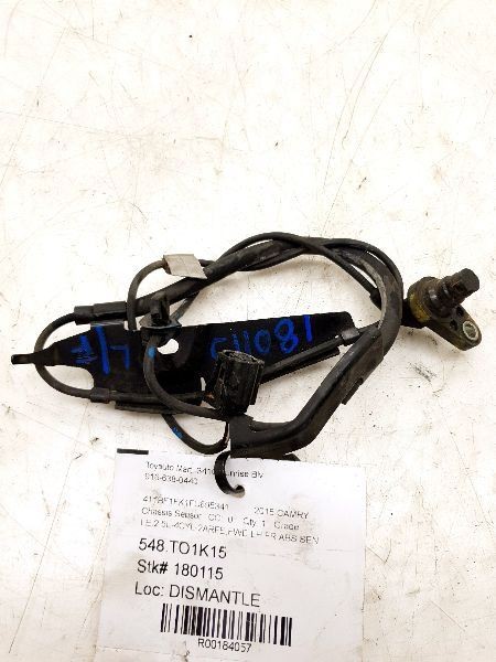 2015 TOYOTA CAMRY LE DRIVER SIDE FRONT ABS SENSOR ASSEMBLY