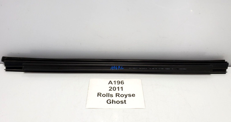✅ 10-14 OEM Rolls Royce Ghost RR4 Rear Left Driver Door Window Weatherstrip Seal