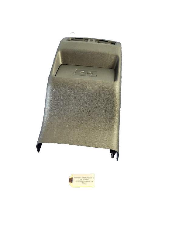 2022-2023 Nissan Rogue Center Console Rear End Vent Trim Panel OEM 96930-6RR1B