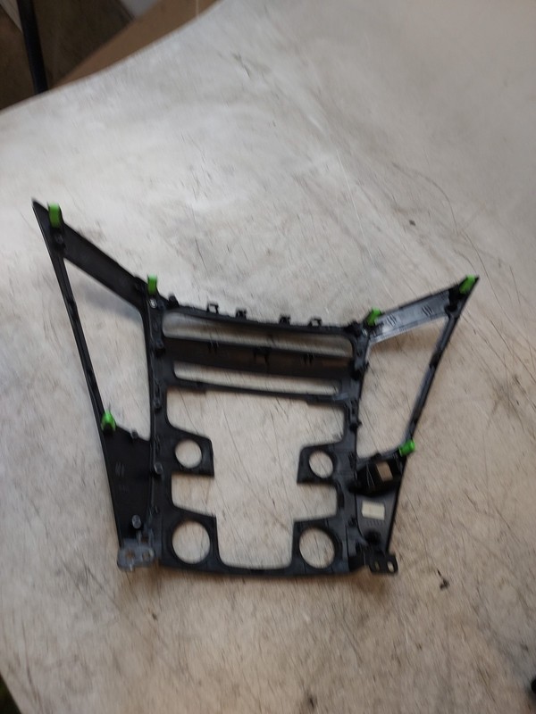 2012 2013 Hyundai Sonata Center Dash Radio AC Trim Bare Base Frame OEM