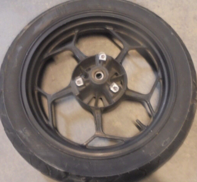 2015 Kawasaki Ninja EX300 EX 300 B EX300B Rear Rim Wheel Tire 140/70-17 Back #95