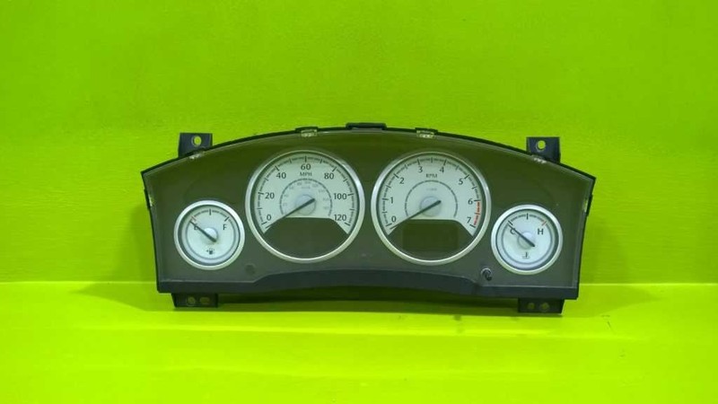 08 TOWN & COUNTRY CARAVAN SPEEDOMETER CLUSTER4 POD199K MILES OEM 3157-1