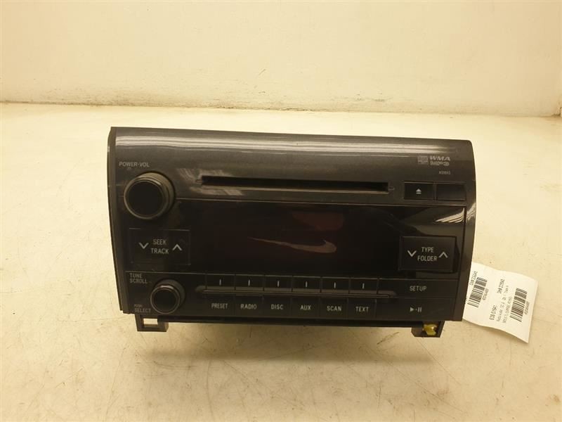 Audio Equipment Radio Display And Receiver Am-fm-cd Fits 10-13 TUNDRA