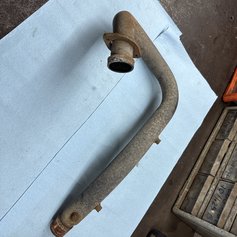 1990 Yamaha Moto 4 YFM350 Atv Motor Exhaust Pipe Header Pipe