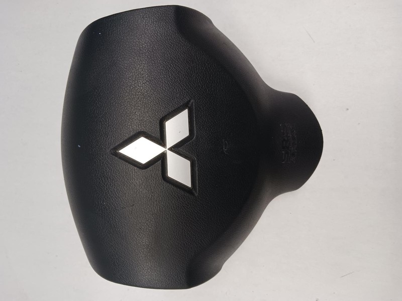 13 MITSUBISHI OUTLANDER SPORT Left driver steering wheel Air Bag black OEM