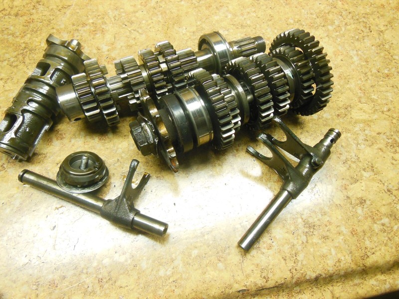 2012 Kawasaki Ninja EX250 EX 250 J EX250J Engine Transmission Gears Shift Fork