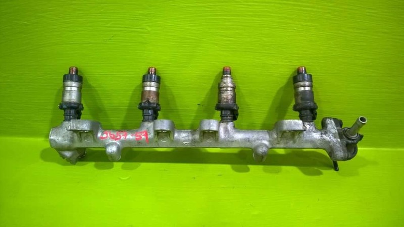 89 ACCORD FUEL RAIL W/INJECTORS OEM 3657-59