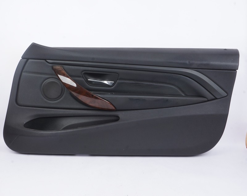 2014 - 2020 BMW 428i Front Right Side Interior Door Panel Black Oem