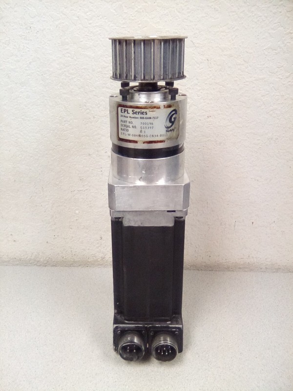 GAM Gear In-Line Gear Reducer 700196 W/ ArtisanTG Brushless Servo Motor