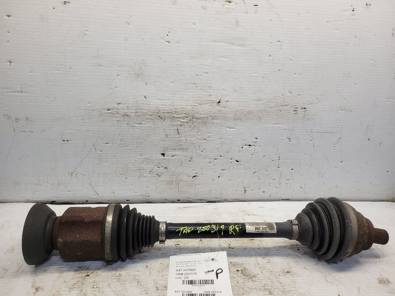 Passenger Axle Shaft Front Germany Built VIN W Limited Fits 09-18 TIGUAN 1644619
