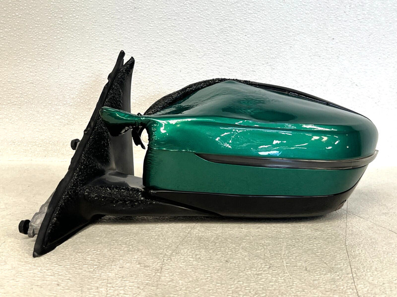 ⭐2021-2024 BMW M3 G80 SEDAN LEFT DRIVERS SIDE MIRROR GREEN W/CAMERA OEM LOT2506