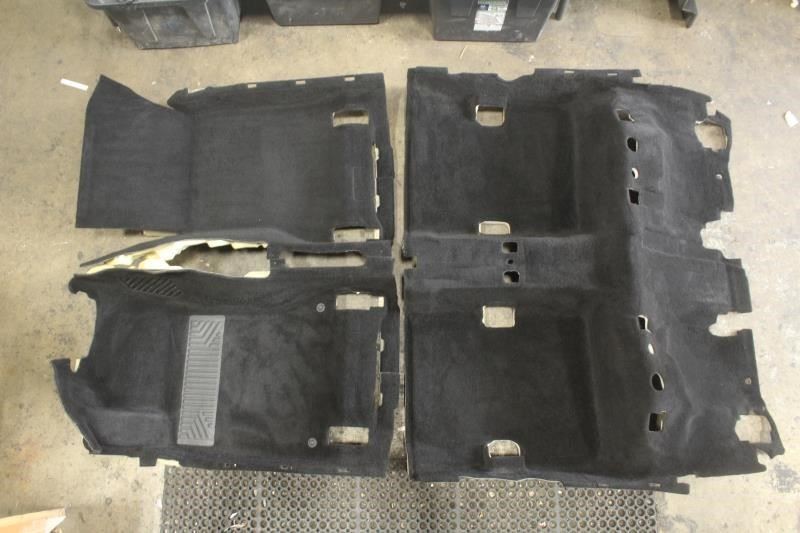 2016 2017 2018 2019 MERCEDES CLA250 CLA45 C117 FRONT REAR CABIN CARPET BLACK