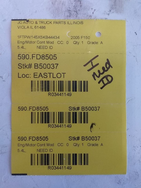 Engine ECM Electronic Control Module 8-330 5.4L Fits 05 FORD F150 PICKUP 3441149