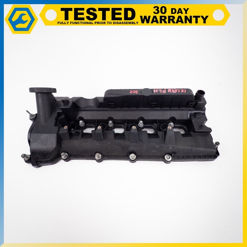 10-16 LAND ROVER L319 L320 LR4 5.0L LEFT ENGINE CYLINDER HEAD CAMSHAFT COVER OEM