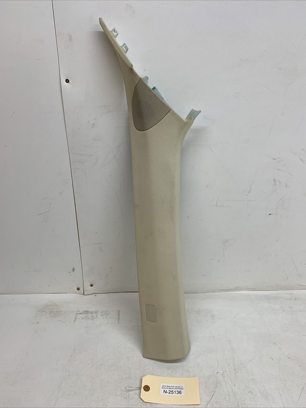 TESLA MODEL S LEFT DRIVER UPPER A PILLAR TRIM FOG 1002485-00-H 25136 U22