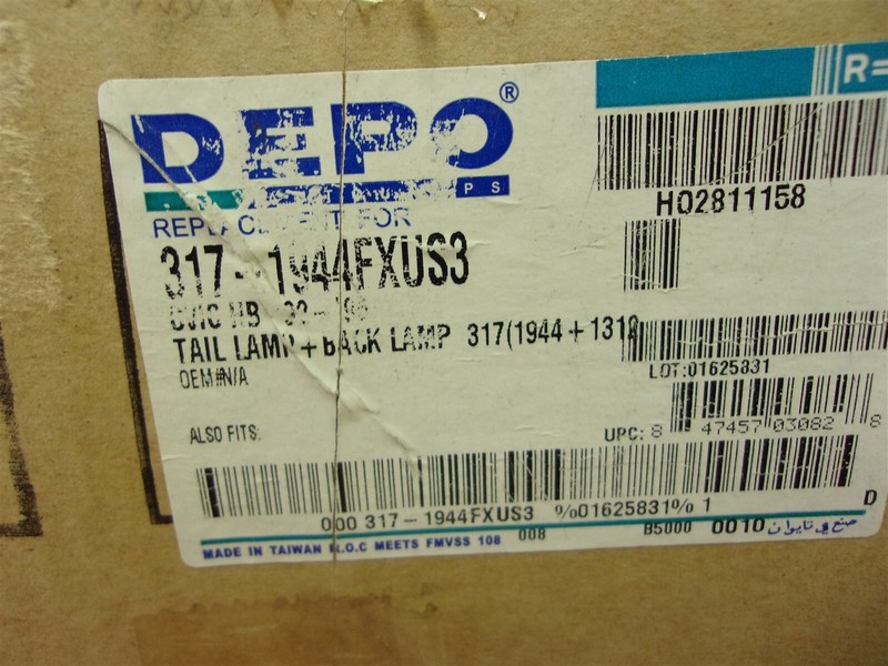 NEWDepo 317-1944FX4S Tail Lamps and Back Lamps *FREE SHIPPING*