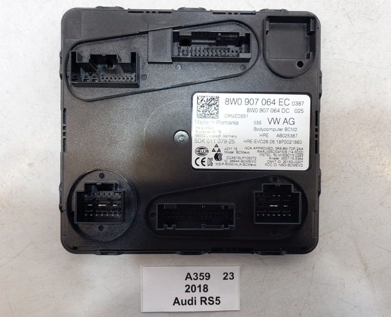 ✅ 17-24 Audi RS5 A5 S5 Q5 Q7 Body Comfort Control Computer Module Unit BCM