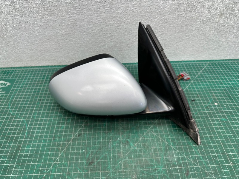 10-19 JAGUAR XJ XJR FRONT RIGHT PASSENGER SIDE REAR VIEW DOOR MIRROR Silver OEM