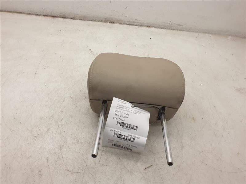 2004 TOYOTA HIGHLANDER DRIVER SIDE FRONT LEATHER HEADREST ASSEMBLY