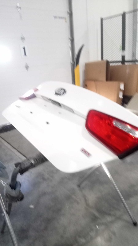 2015 KIA Optima Deck Lid Trunk Lid White OEM Good Condition 67K Miles