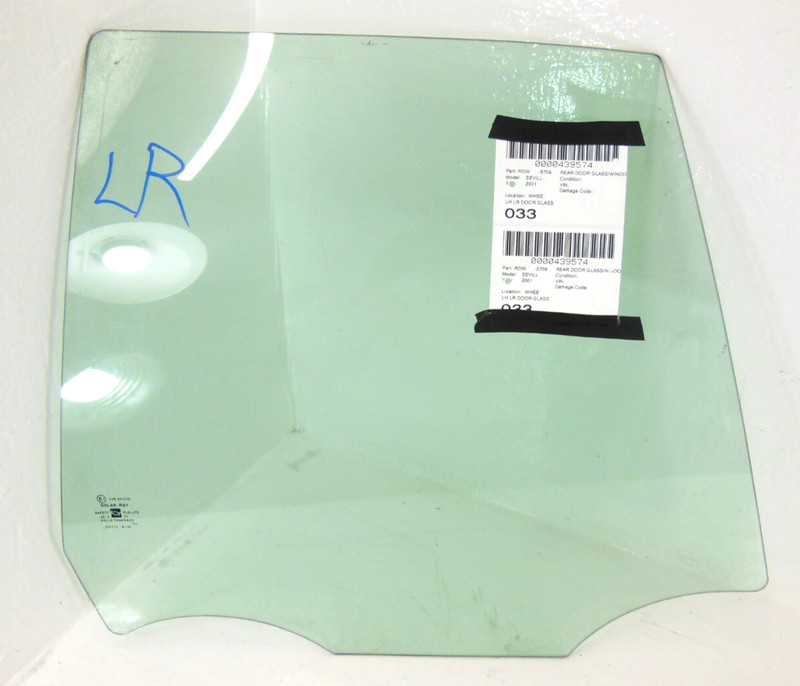 1998-2004 Cadillac Seville Rear Door Window Glass Driver Left OEM