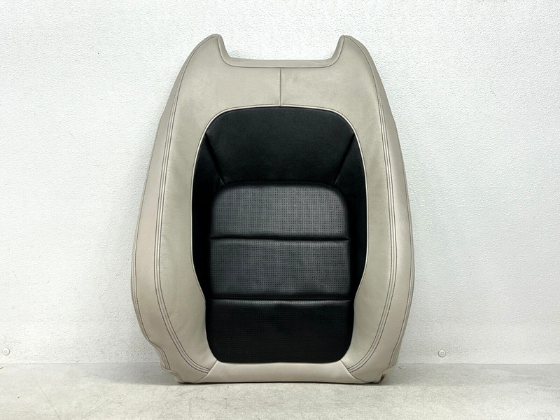 ⭐17-20 JAGUAR F-PACE FRONT RIGHT UPPER SEAT CUSHION BLACK / BEIGE OEM LOT2536